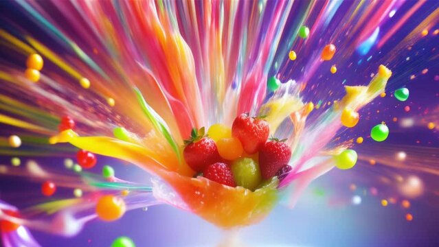 fruit juice explosion