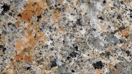 An intricately patterned slab of granite, nestled in the natural outdoor landscape, evokes a sense of strength and durability as a timeless building material