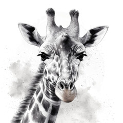 Obraz premium portrait of a giraffe