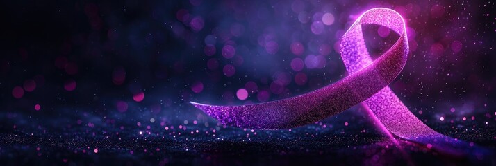 World Cancer Day Ribbon