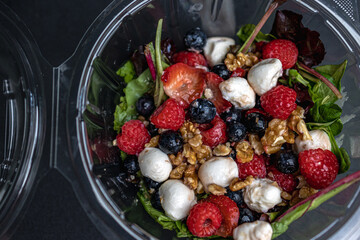 Harmony on the Plate: An Elegant Fusion of Berries and Gourmet Cheese