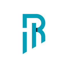 Monogram R design vector logo. Monogram initial letter mark R logo design. Monogram design vector logo. Monogram initial letter mark R logo design. Simple R monogram. Monogram R design logo