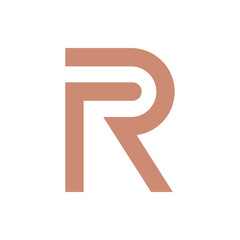 Monogram R design vector logo. Monogram initial letter mark R logo design. Monogram design vector logo. Monogram initial letter mark R logo design. Simple R monogram. Monogram R design logo