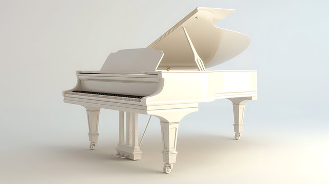 A stunning image of a grand piano, perfectly capturing the elegance and beauty of this timeless musical instrument. Ideal for music-related designs and promotions.