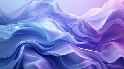 A mesmerizing abstract of lilac, purple, and violet hues swirl together on a delicate fabric, evoking a sense of ethereal beauty and enchantment