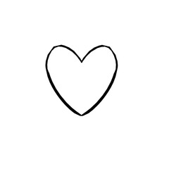 Hand drawn heart