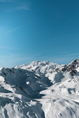 Snowy mountains