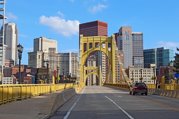  Partial skyline of Pittsburgh, Pennsylvania