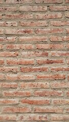 Pared de ladrillos, vertical