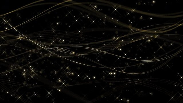 背景 曲線 パーティクル ループ