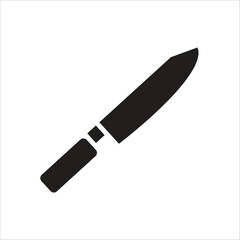 knife vector icon line template