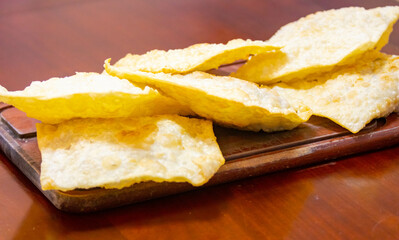 The most traditional Brazilian fair pastry stuffed with ground meat