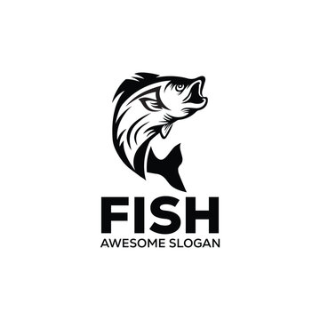  vector fish simple design illustration