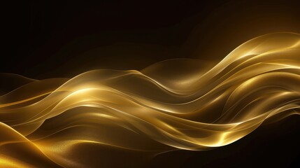 luxury golden color Abstract wave background. Abstract soft color waves