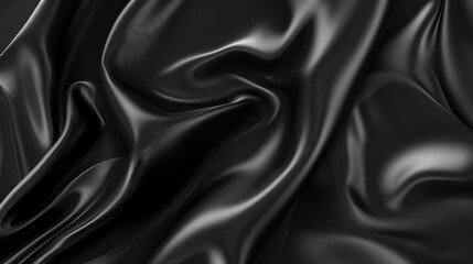 Fototapeta premium abstract smooth black background-closeup texture black color
