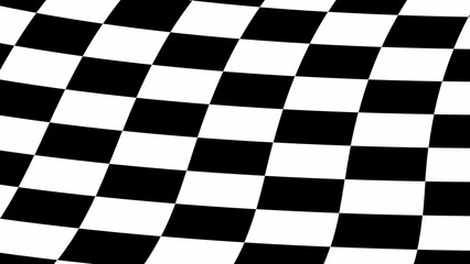 Fototapeta premium Monochrome checkered background. Repeat design for decor,print.background in UHD format 3840 x 2160.