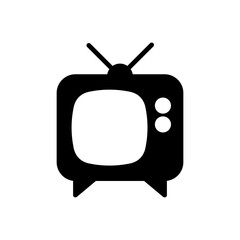 Tv icon vector. television icon vector