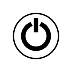 Power icon vector. Power Switch Icon. Electric power