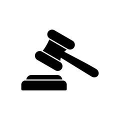 Gavel icon vector. judge gavel icon vector. law icon vector. auction hammer