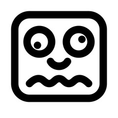 Silly Line Icon