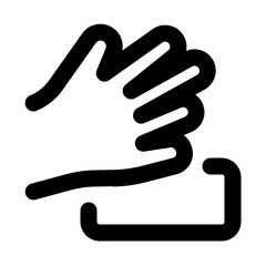 Martial Art Line Icon