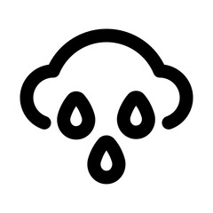 Rain Line Icon