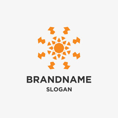 Abstract business logo design