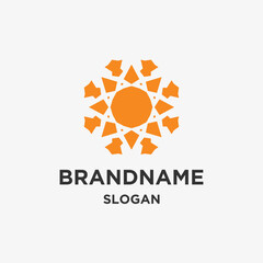 Abstract business logo design