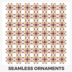 Seamless pattern with shapes