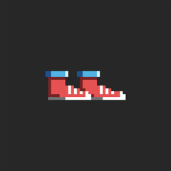 this clothing icon in pixel art with simple color and black background ,this item good for presentations, stickers, icons, t shirt design,game asset,logo and your project.