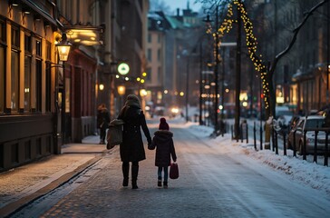 Winter stroll in Stockholm