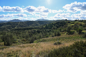 beautiful mountains in cyprus in winter 10