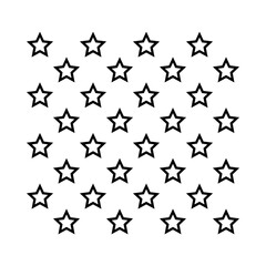 Repeating pattern star background in vector