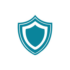 Fototapeta premium Shield Protection Icon Illustration