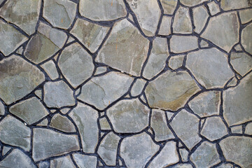 Wall cladding flagstone texture seamless background