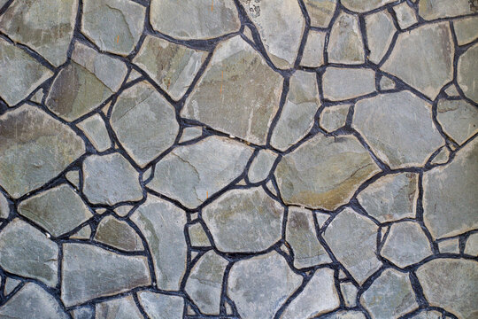 Wall cladding flagstone texture seamless background
