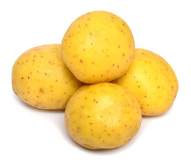 Potato isolated on white background