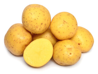 Potato isolated on white background
