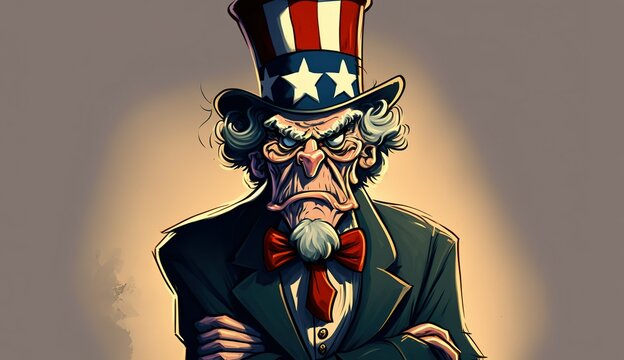 Cartoon Image Of Uncle Sam