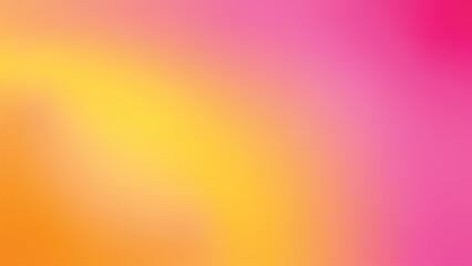 Pink, orange, and yellow gradient background vector. Abstract smooth gradient background texture.