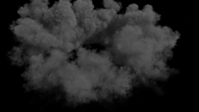 smoke shockwave effect animation