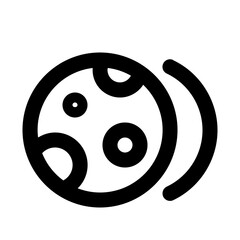 Fototapeta premium Pita Line Icon