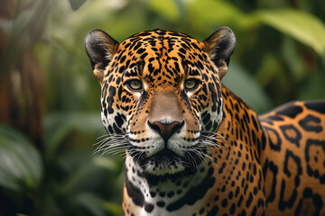 animal in the wild spotted jaguar