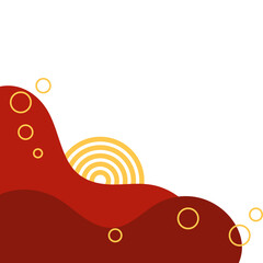 Blob Memphis Corner Shape