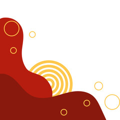 Blob Memphis Corner Shape