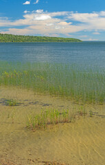 Summer Day on a North Woods Lake