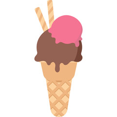 Ice Cream Illustration