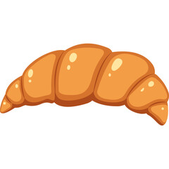 Croissant Illustration Vector