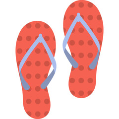 Summer Sandal Vector