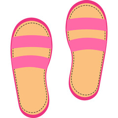 Summer Sandal Vector